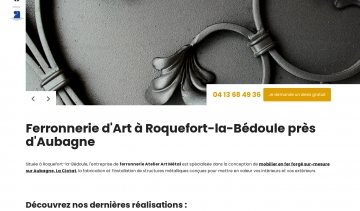 Ferronnerie d'Art à Roquefort-la-Bédoule près d'Aubagne