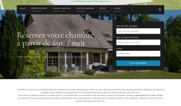 Domainedesterresduthil.com, réservation de séjour de charme en Normandie
