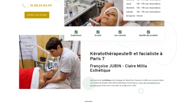 Françoise JUBIN, meilleure spécialiste de la kératopraxie à Paris 7