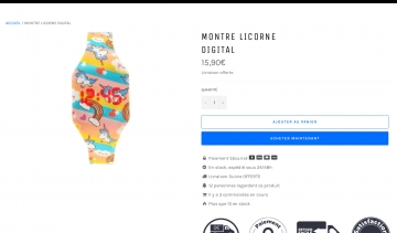 Licorne Cosmique: votre boutique de montre licorne digital