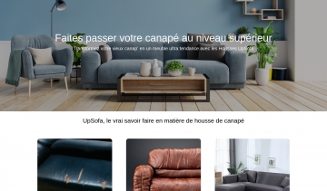 UpSofa: votre entreprise de vente des housses de canapé