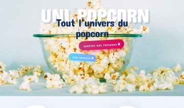 UNI POPCORN, les popcorns au goût unique de Benoit Ciné Distribution