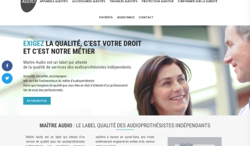 Maître Audio : aide auditive, appareillages et prothèses auditives