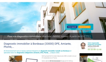 AC Environnement : diagnostiqueur immobilier sur Bordeaux