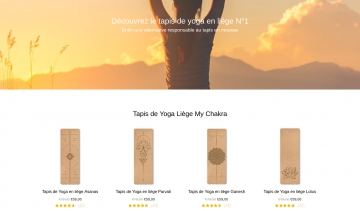 My Chakra, vente de tapis de yoga en liège