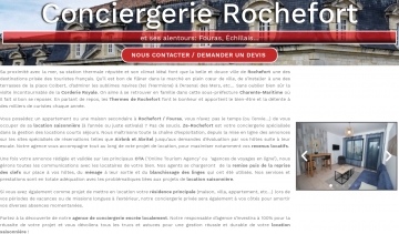 Ze-Rochefort, spécialiste de la gestion des locations saisonnières à Rocheforts et ses environs