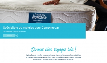 Matelas Nomade: achetez le meilleur matelas de camping-car