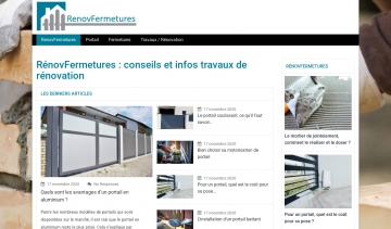 Renovfermetures, guide web pour tout savoir sur les travaux de rénovation