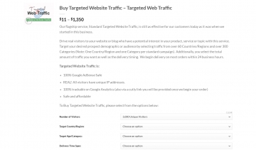 Buy Targeted Website Traffic -TARGETED WEB TRAFFIC