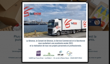 Faddem, portail web de votre entreprise de déménagement en France 
