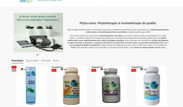 Boutique de vente des produits de phytothérapie et d’aromathérapie