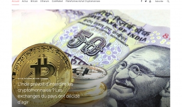 Cryptozore, site d'informations sur les cryptomonnaies