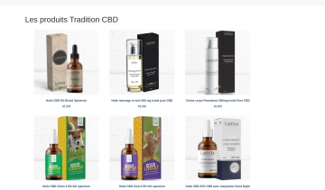 Tradition CBD, le spécialiste des produits en CBD en France