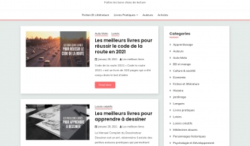 Les meilleurs livres, portail web des meilleurs livres du moment