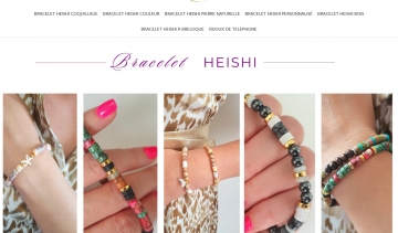 bracelet heishi femme