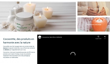 CocoonMe, la boutique des produits de bien-être et de détente