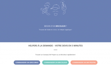 Helpy : aide au déménagement, nettoyage, ménage et bricolage