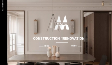 MATIX Rénovation, entreprise de construction et rénovation à Nice