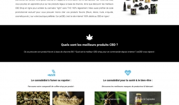 Tout savoir sur les bienfaits des produits CBD 