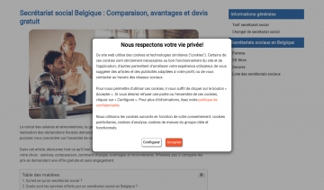 secretariat-social-belgique.be : le guide pour choisir son secrétariat social en Belgique