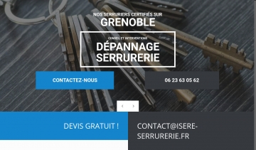 Isère Serrurerie : Société des travaux de serrurerie à Grenoble 
