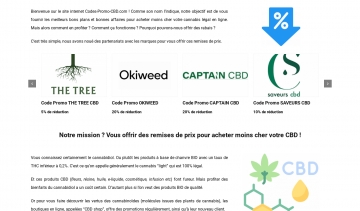 Codes Promo CBD : les meilleurs bons plans du cannabidiol