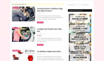 Mon Siège Auto Bébé, votre guide d'achat