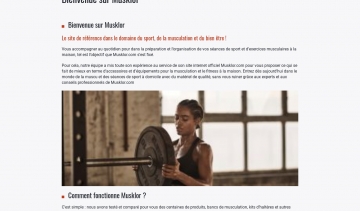 Musklor : comparatifs des meilleurs équipements de sport