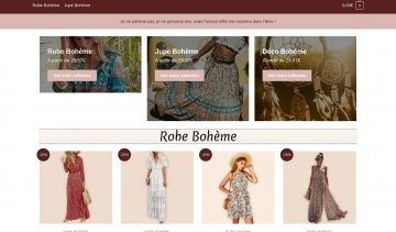 Mabohème.com, votre solution d'achats de robes bohémiennes