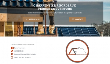 charpentier-bordeaux, entreprise de pose de charpente à Bordeaux