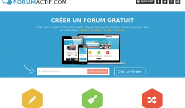 faire un forum avec Forumactif