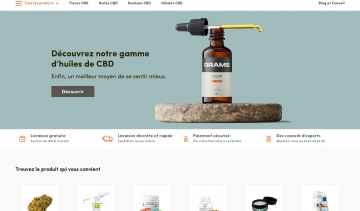 Boutique en ligne des produits au CBD légal et pas cher