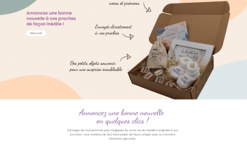 Happily Box, annoncez une bonne nouvelle à vos proches de façon inédite