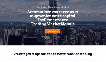 Trading Market Signals, robot de trading haute performance