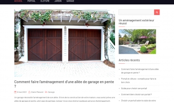 Votre blog d'exception sur les garages et portails
