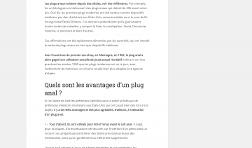 Plug Anal Me, le guide pour tout savoir du plug anal