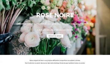 Rose Noire : magasin de fleurs à Ixelles et Bruxelles centre
