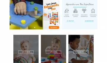 Nosuperheros.com, jouets et jeux éducatifs pour tous les enfants