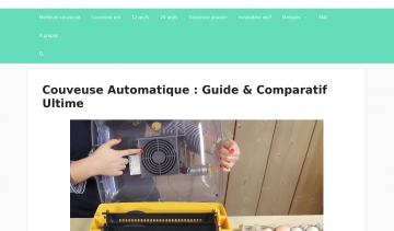 Le guide de référence sur les couveuses automatiques