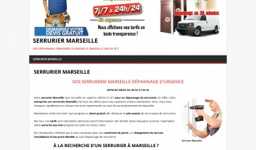 SOS serrurier Marseille