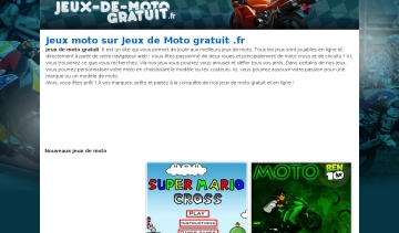 Jeux de moto en ligne et gratuit