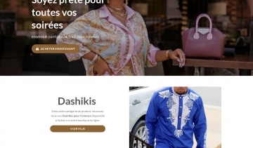 Boutique en ligne de vêtements traditionnels africains pour homme