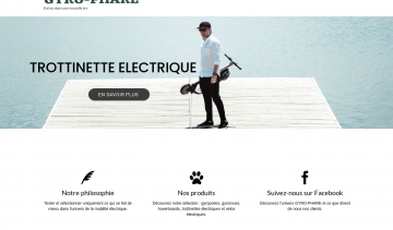 Spécialiste des trottinettes électriques pliables pour adulte