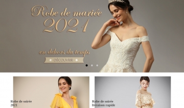 robe de mariée sur mesure pas cher