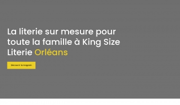 kingsizeliterie; boutique de vente de produits et accessoires de literie