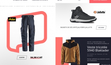 Thaf WorkWear : boutique en ligne de vêtements professionnels et de chaussures de sécurité