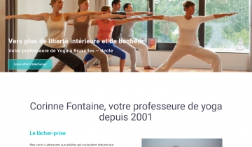 yogabruxelles, à la découverte d'une professionnelle de Yoga