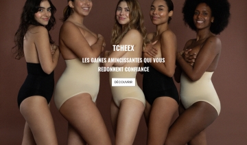 Boutique en ligne de sous-vêtements Tcheex