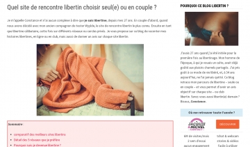 Demain Libertin, le guide des sites de rencontre libertin