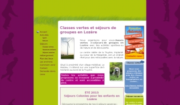 Classe verte Lozere evasion